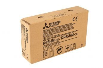 Mitsubishi Electric K65HM-CE / KP65HM-CE 110 mm x 20m Thermorolle High Density Thermal Printer Paper – 4