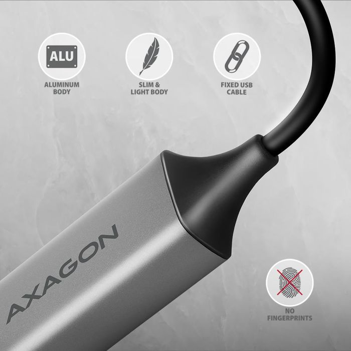 NET ADAPTER USB-C 1GB/ADE-TXCA AXAGON – 5