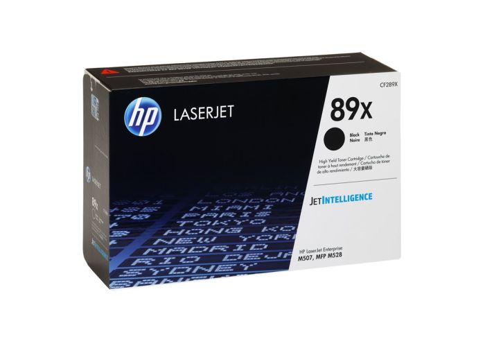 HP 89X Black LaserJet Toner Cartridge – 12