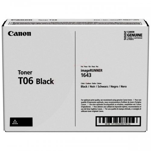 Canon T06 (3526C002) Lazerinė kasetė, Juoda