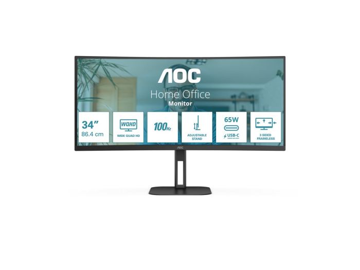 AOC CU34V5C/BK 34inch monitor