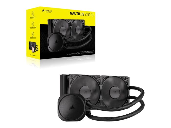CORSAIR NAUTILUS 240 240mm CPU Cooler – 9
