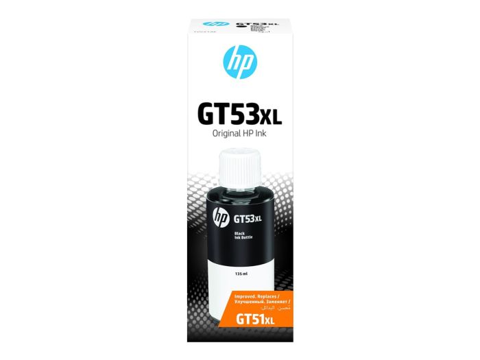 HP GT53 135ml Black Original Ink Bottle – 4