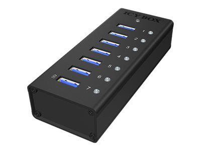 ICY BOX IB-AC618 7x Port USB 3.0 Hub – 6