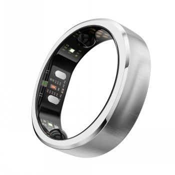 Ringconn Smart Ring Gen 3 Brushed Silver (size 9)