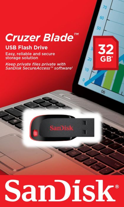 MEMORY DRIVE FLASH USB2 32GB/SDCZ50-032G-B35 SANDISK – 3