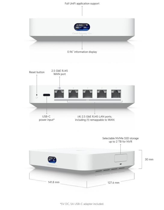 NET GATEWAY CLOUD MAX/UCG-MAX UBIQUITI – 6