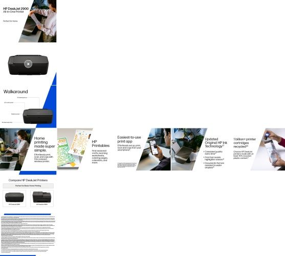 HP DeskJet 2910 AiO Spausdintuvas rašalinis spalvotas MFP A4 7.5 ppm USB Wi-Fi – 4