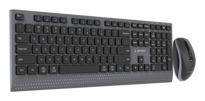 KEYBOARD +MOUSE WRL ENG/BK KBS-WPS-02 GEMBIRD – 5