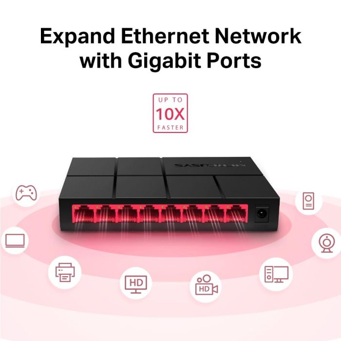 Switch MERCUSYS MS108G – 5