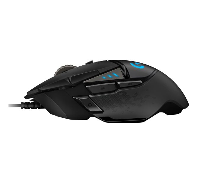 MOUSE USB OPTICAL G502 HERO/BLACK 910-005471 LOGITECH – 3