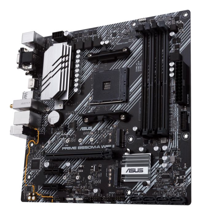 Mainboard ASUS AMD B550 SAM4 MicroATX 2xPCI-Express 3.0 1x DDR4 – 5