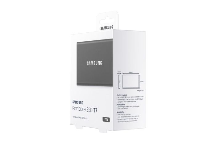 External SSD SAMSUNG T7 1TB – 11