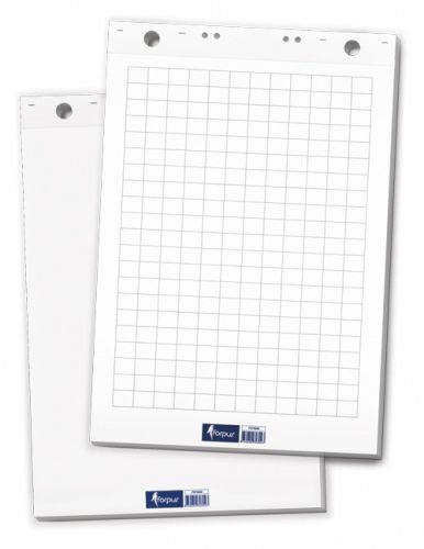 Konferencinis bloknotas Forpus, 65x100 cm, 80 g, baltas (50) – 2