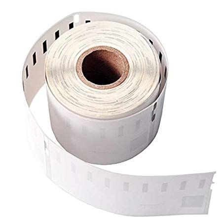 TopJet Etikečių ritinėlis Black on White, 54x101mm, 220 Lipdukų, suderinama su Dymo 99014 (S0722430)