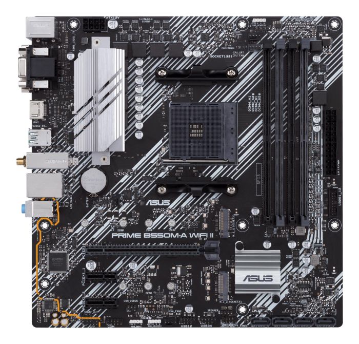 Mainboard ASUS AMD B550 SAM4 MicroATX 2xPCI-Express 3.0 1x DDR4 – 2