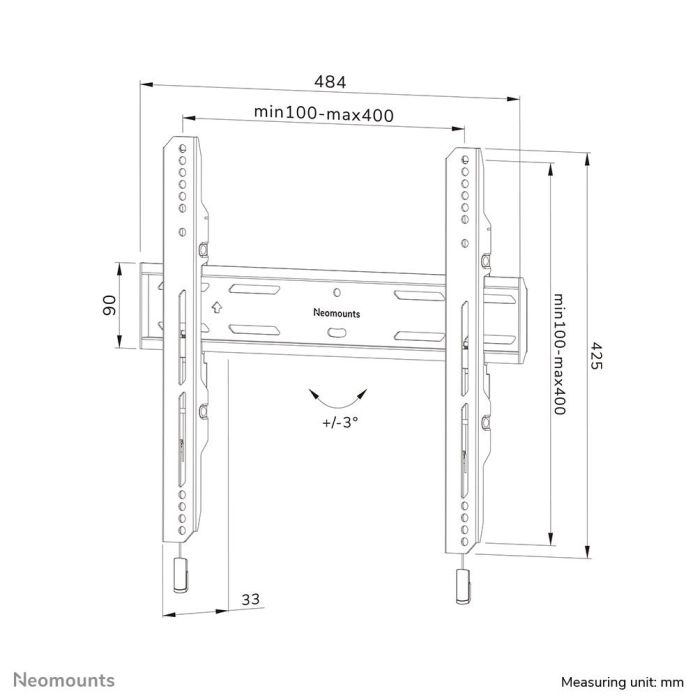 TV SET ACC WALL MOUNT/WL30S-850BL14 NEOMOUNTS – 19