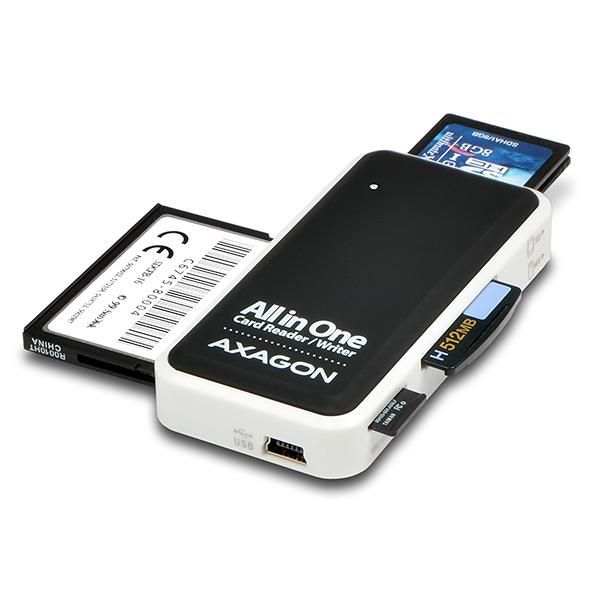 MEMORY READER MINI 5-SLOT/USB2.0 0.1M CRE-X1 AXAGON – 11