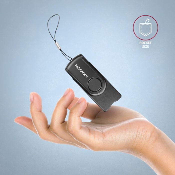 CARD READER USB-C+USB2.0 4SLOT/SMARTCARD CRE-SMP2A AXAGON – 5