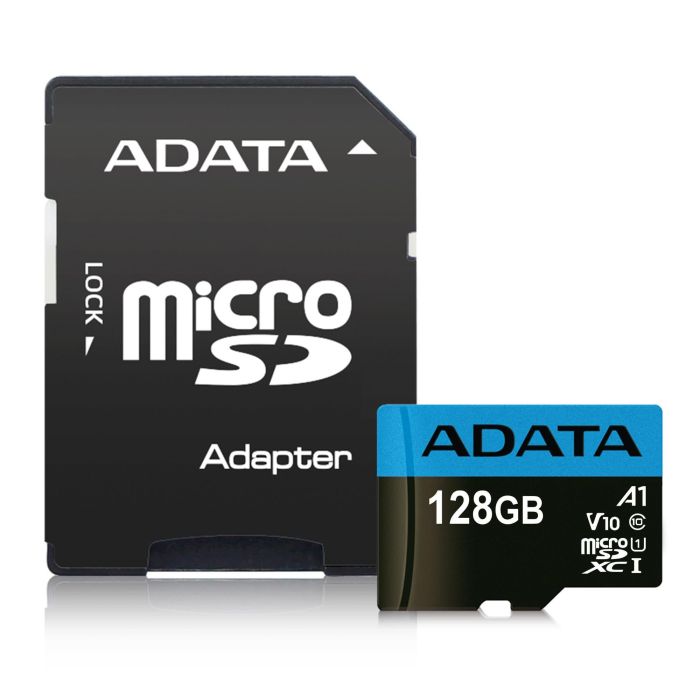 MEMORY MICRO SDXC 128GB W/AD./AUSDX128GUICL10A1-RA1 ADATA – 3
