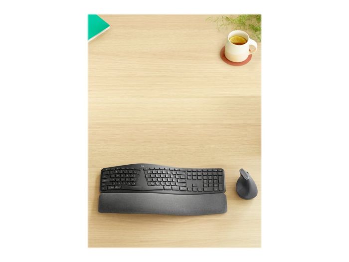 LOGI ERGO K860 KEYBOARD - GRAPHITE (US) – 3