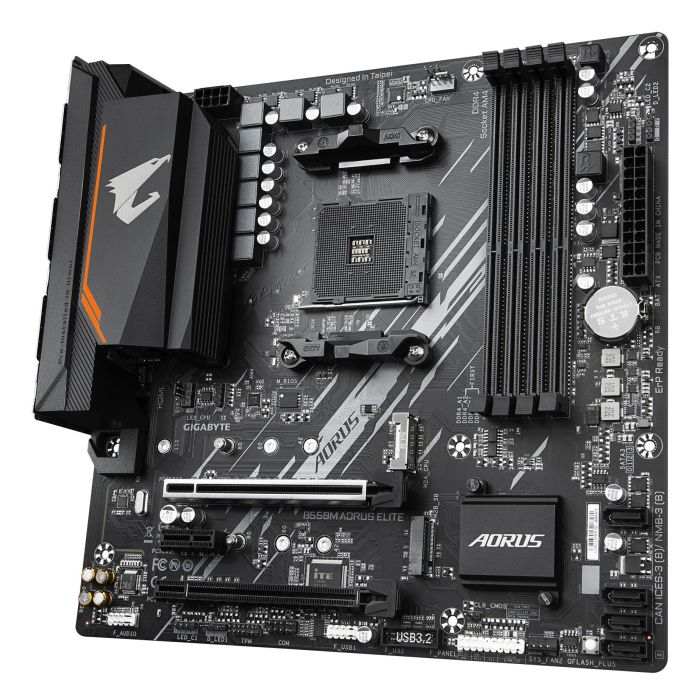 Mainboard GIGABYTE AMD B550 micro ATX 4xSlots B550M AORUS ELITE 1.3 DDR4 – 4