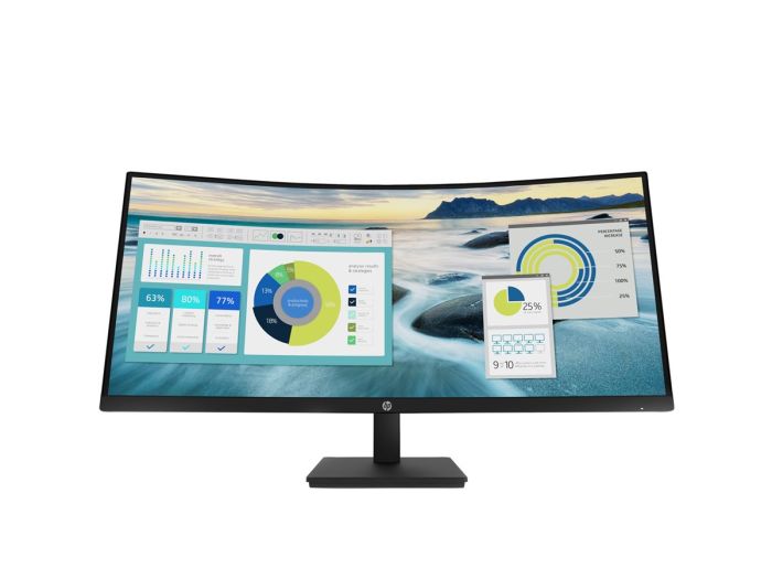 HP P34hc G4 34inch WQHD USB-C Curved – 2
