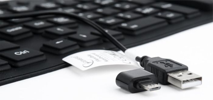 KEYBOARD FLEXIBLE USB ENG/BLACK KB-109F-B GEMBIRD – 6