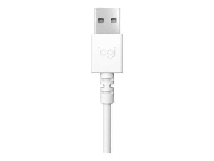 LOGI H390 USB Computer Headset - WHITE – 5