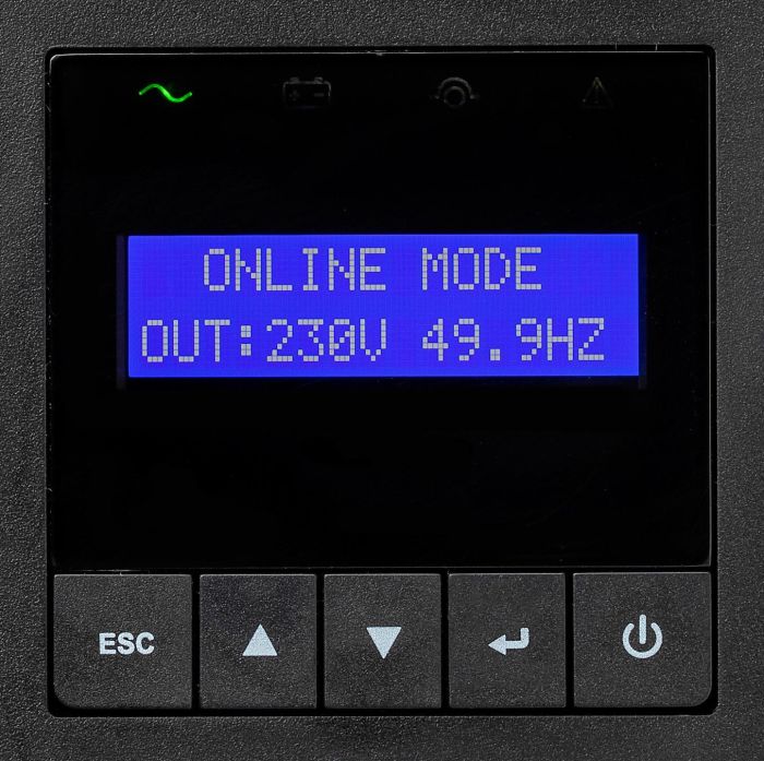 UPS EATON 2000 VA OnLine DoubleConvertion Phase 1phase Rack 2U – 9