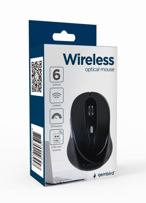 MOUSE BLUETH OPTICAL/BLACK MUSWB-6B-01 GEMBIRD – 2