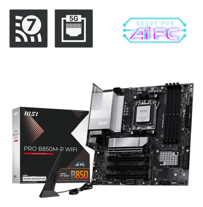 Mainboard MSI AMD B850 SAM5 Micro-ATX DDR5
