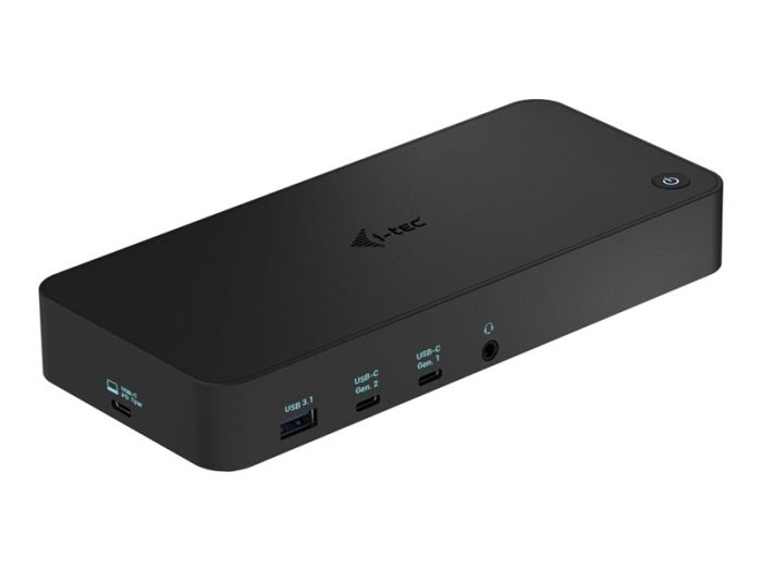 I-TEC USB 3.0/C/ TB3 3x 4K Dock PD 100W – 2