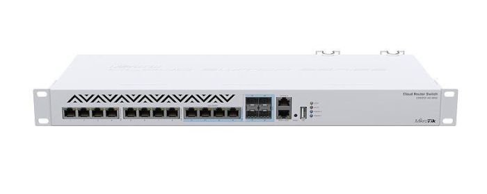 Switch MIKROTIK Rack 1U CRS312-4C+8XG-RM