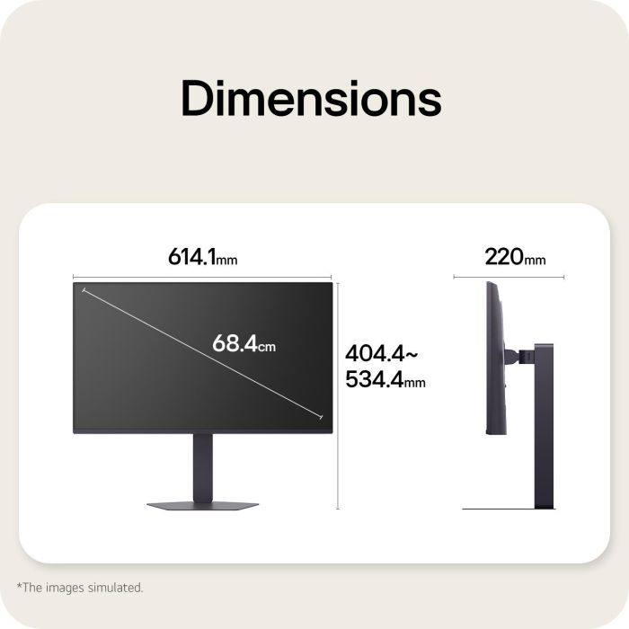 LCD Monitor LG LCD 27G550B-B 27" Full HD – 10
