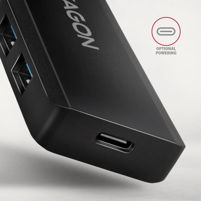 I/O HUB USB-C TRAVEL/0.19M HUE-C1C AXAGON – 4
