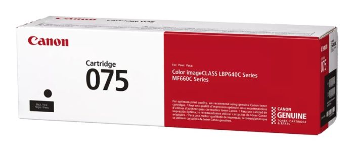 Canon CRG 075 BK (6365C002) Lazerinė kasetė, Juoda – 5