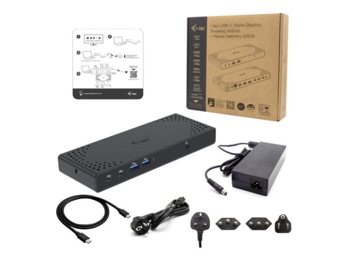 I-TEC USB-C Tripledock PD 100W – 2