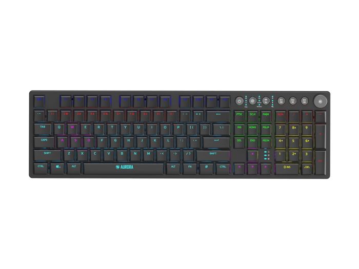 IBOX Aurora K-6 LED wired/wireless KB – 3