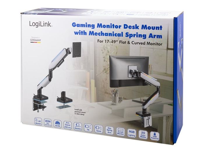 LOGILINK BP0162 Monitor mount 17-49inch – 10