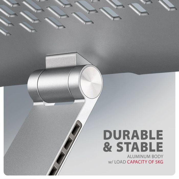 NB ACC STAND 10-17" ROTATING/ALUMINUM STND-LR AXAGON – 18