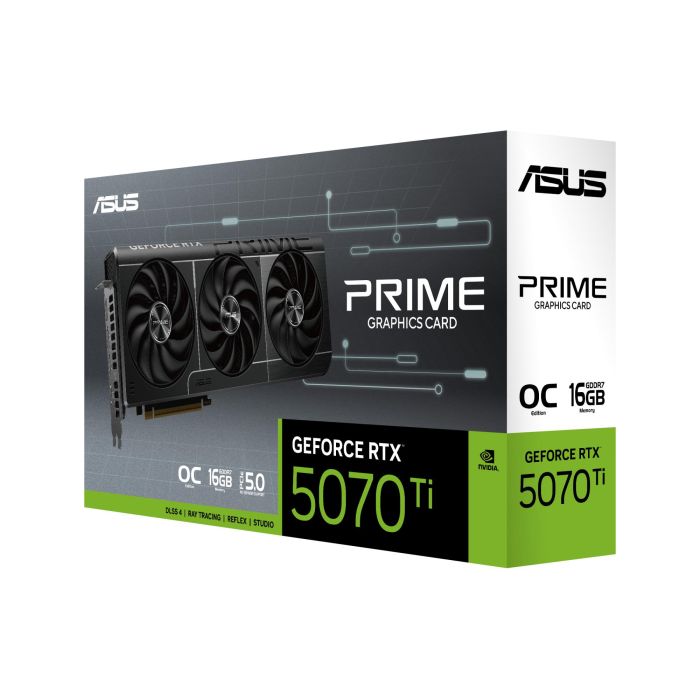 Graphics Card ASUS NVIDIA GeForce RTX 5070 Ti GDDR7 16GB – 13
