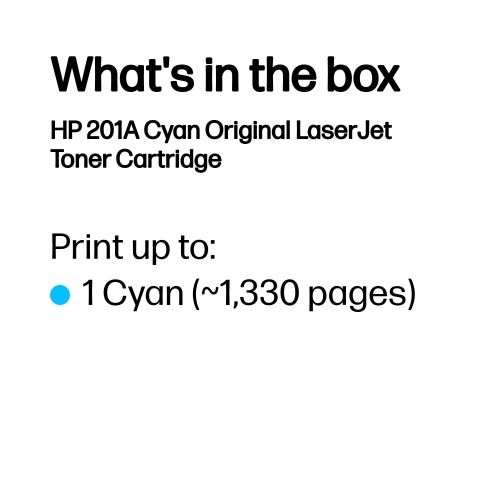HP 201A (CF401A) Lazerinė kasetė, Žydra – 3