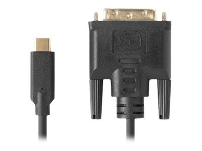 LANBERG Cable USB-C->DVI-D 24+1 M/M 3m