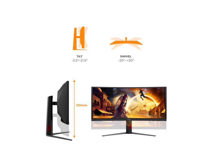 AOC Gaming CU34G4ZCA 34i 3440x1440 21:9 – 2
