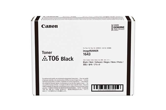 Canon T06 (3526C002) Lazerinė kasetė, Juoda – 2