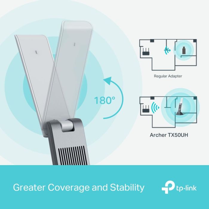 WRL ADAPTER 3000MBPS USB/ARCHER TX50UH TP-LINK – 6
