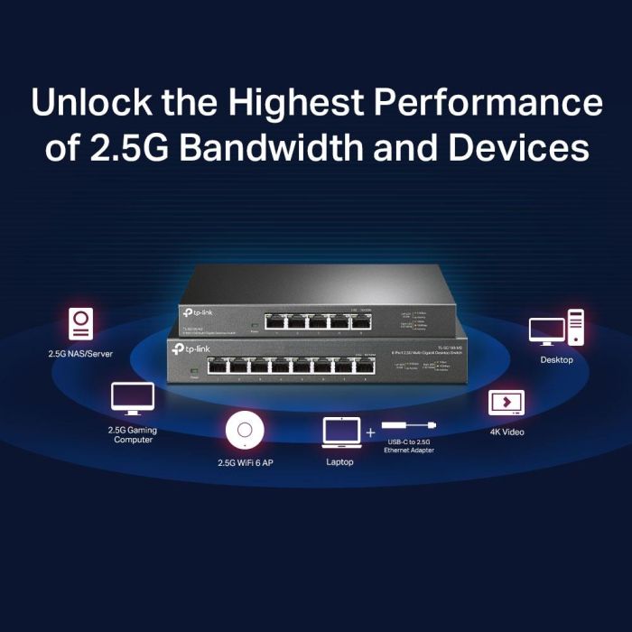 Switch TP-LINK TL-SG108-M2 – 4