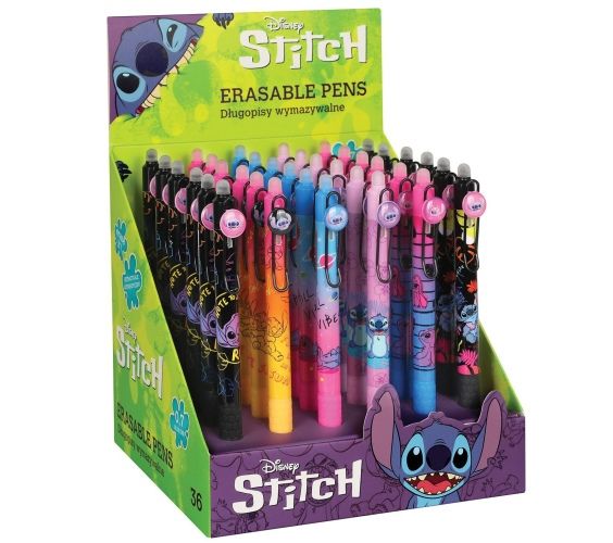 Automatinis gumuotas trinamasis tušinukas CoolPack Disney Stitch Black – 2