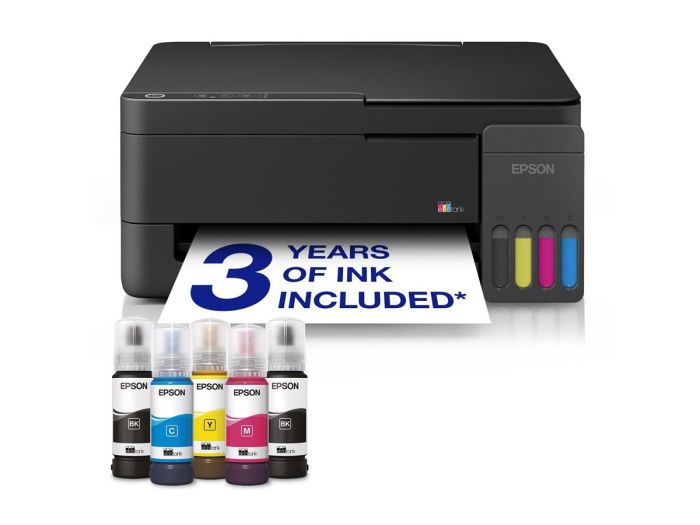 EPSON EcoTank L3310 MFP ink printer